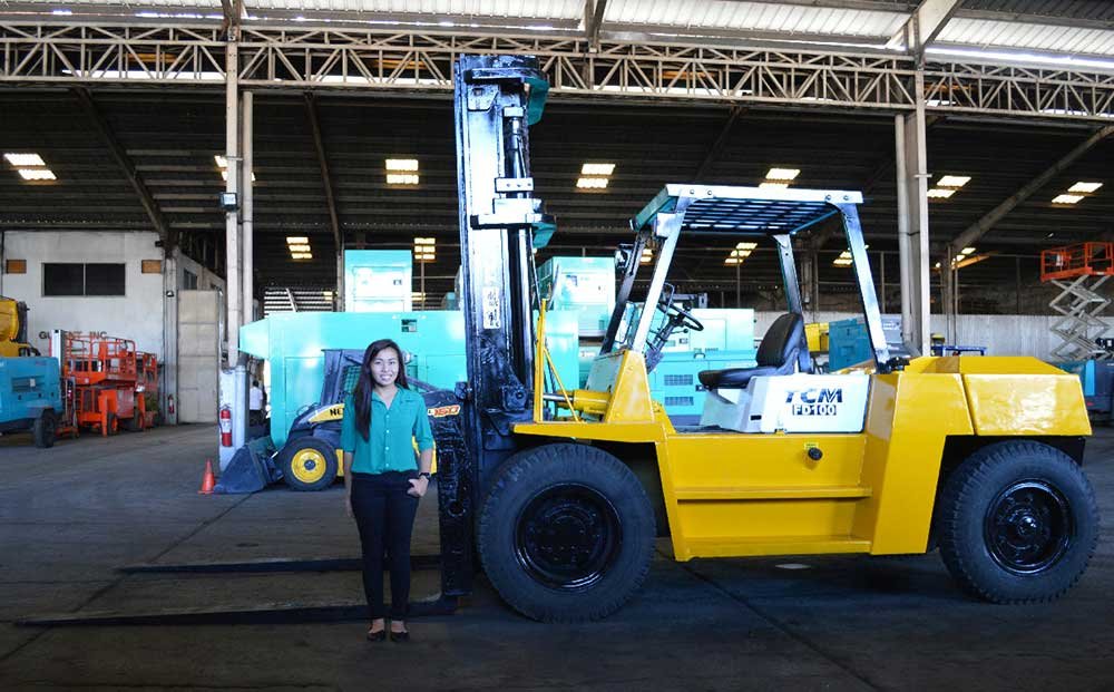 10 Tons Forklift Philippines Guzent Construction Equipment Sales Rentals