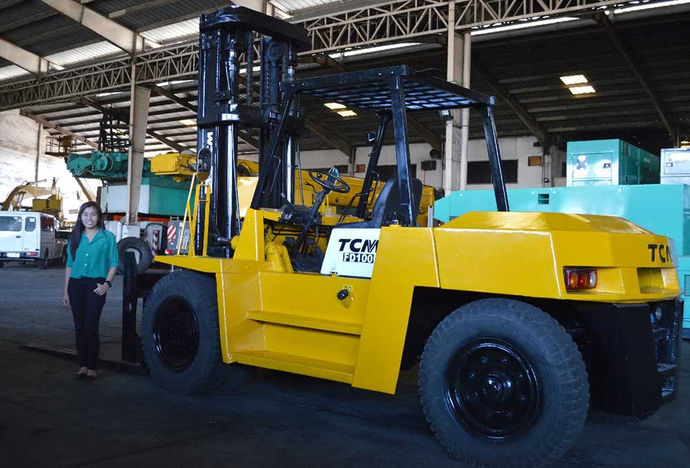 10 Tons Forklift Philippines Guzent Construction Equipment Sales Rentals